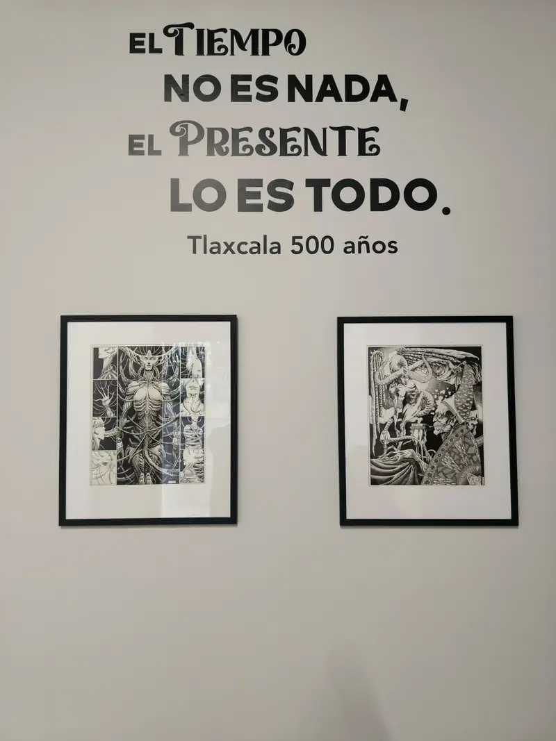 El tiempo no es nada, el presente lo es todo. Tlaxcala 500 años — Conmemoración 500 años — Vista 11
