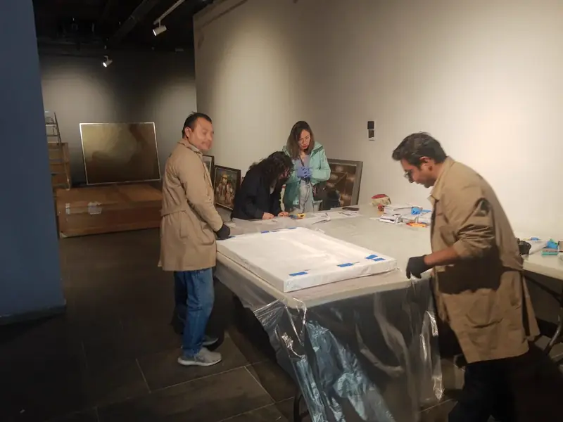 Tesauro: seis términos de la pintura del siglo XX — Obra de la colección BBVA — Vista 05