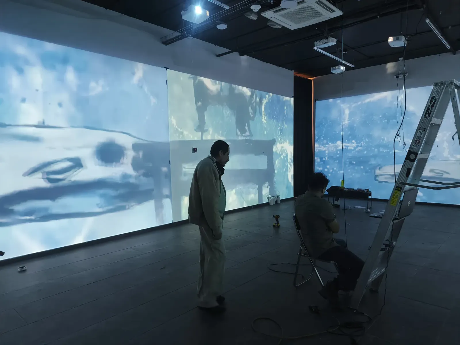 Amador Montes — 11 de 18. Video mapping de José Alejandro Armenta en Tlaxcala.