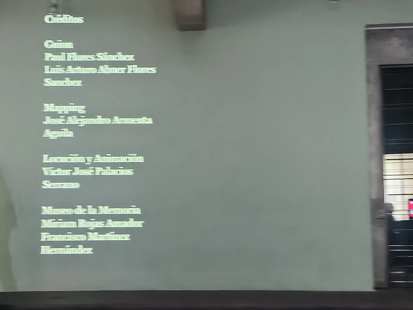 Juego de pelota — 3 de 6. Video mapping de José Alejandro Armenta en Tlaxcala.